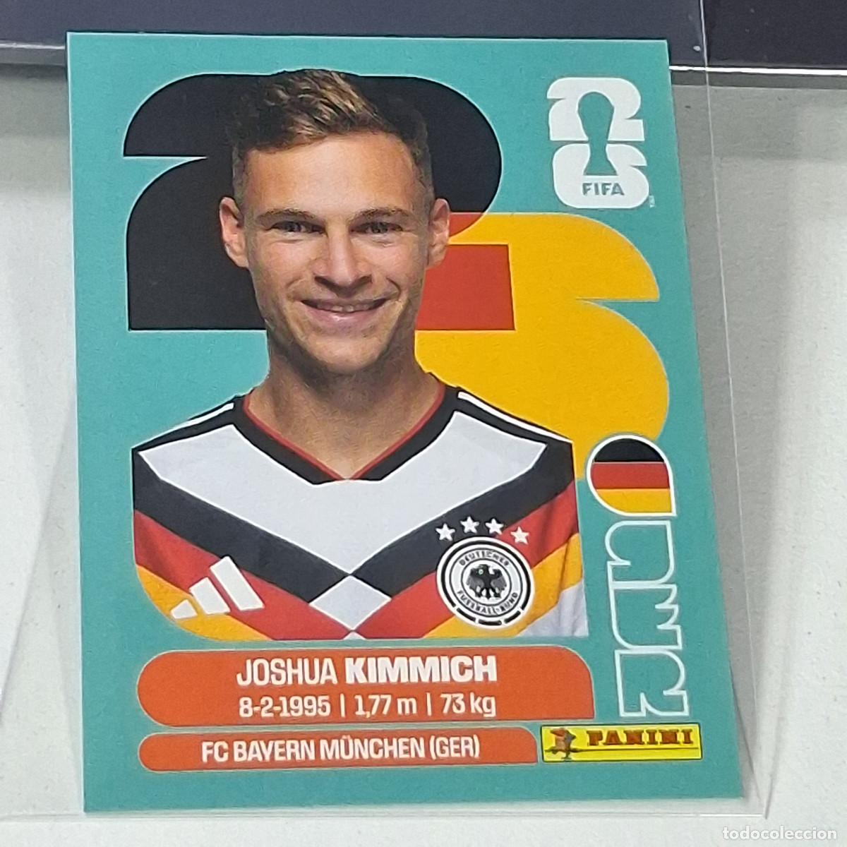 Cromos de f&uacute;tbol: B45 GER10 JOSHUA KIMMICH 10 ALEMANIA GERMANY GER MUNDIAL FIFA WORLD CUP 2026 STICKER PANINI