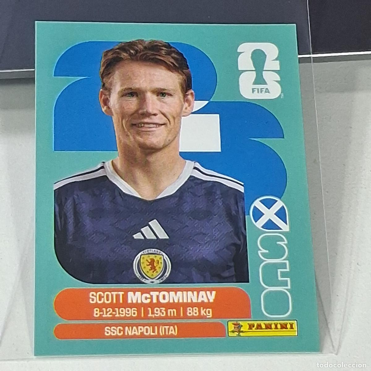 Cromos de f&uacute;tbol: B45 SCO11 SCOTT MCTOMINAY 11 ESCOCIA SCOTLAND SCO MUNDIAL FIFA WORLD CUP 2026 STICKER PANINI