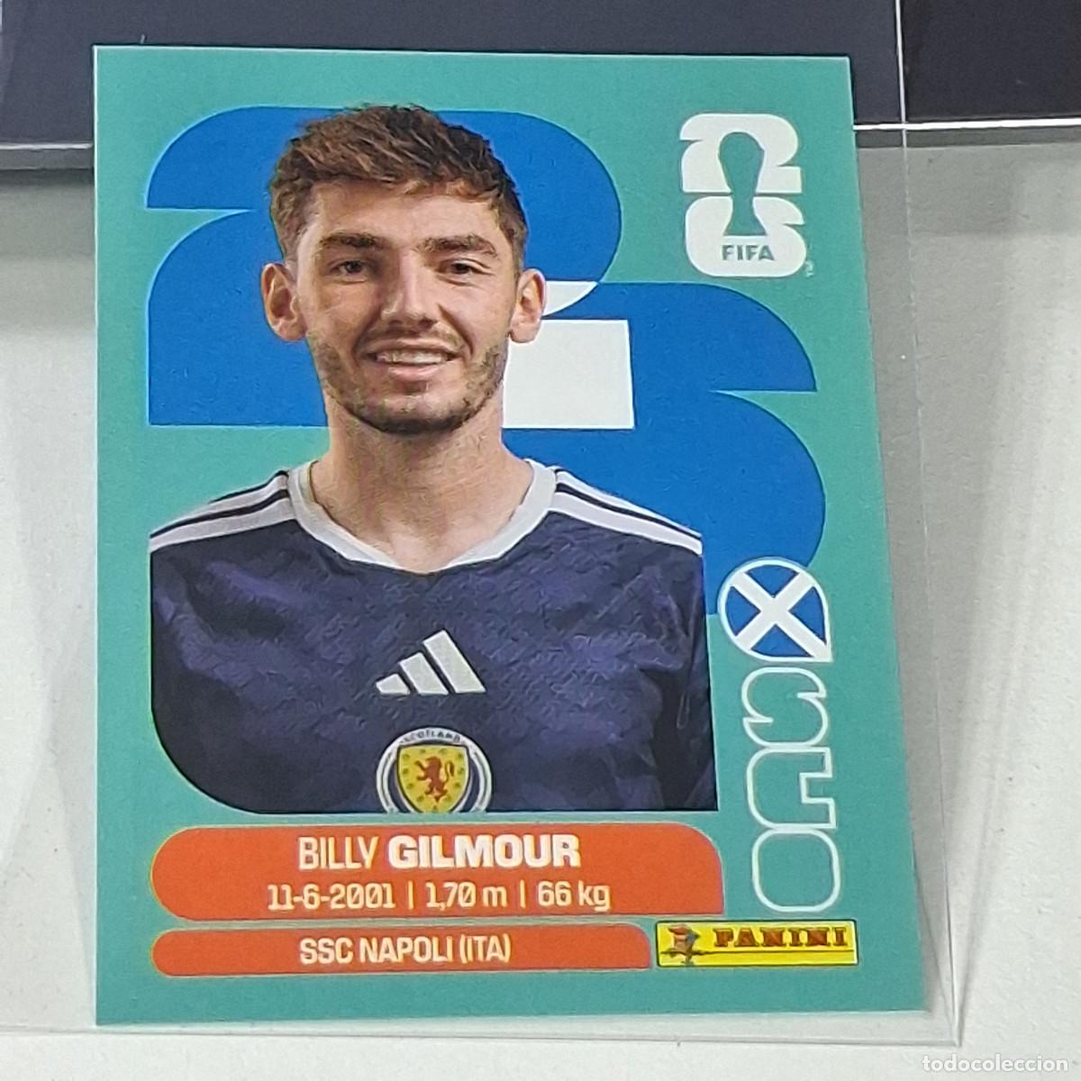 Cromos de f&uacute;tbol: B45 SCO 12 SCO12 BILLY GILMOUR ESCOCIA SCOTLAND SCO MUNDIAL FIFA WORLD CUP 2026 STICKER PANINI