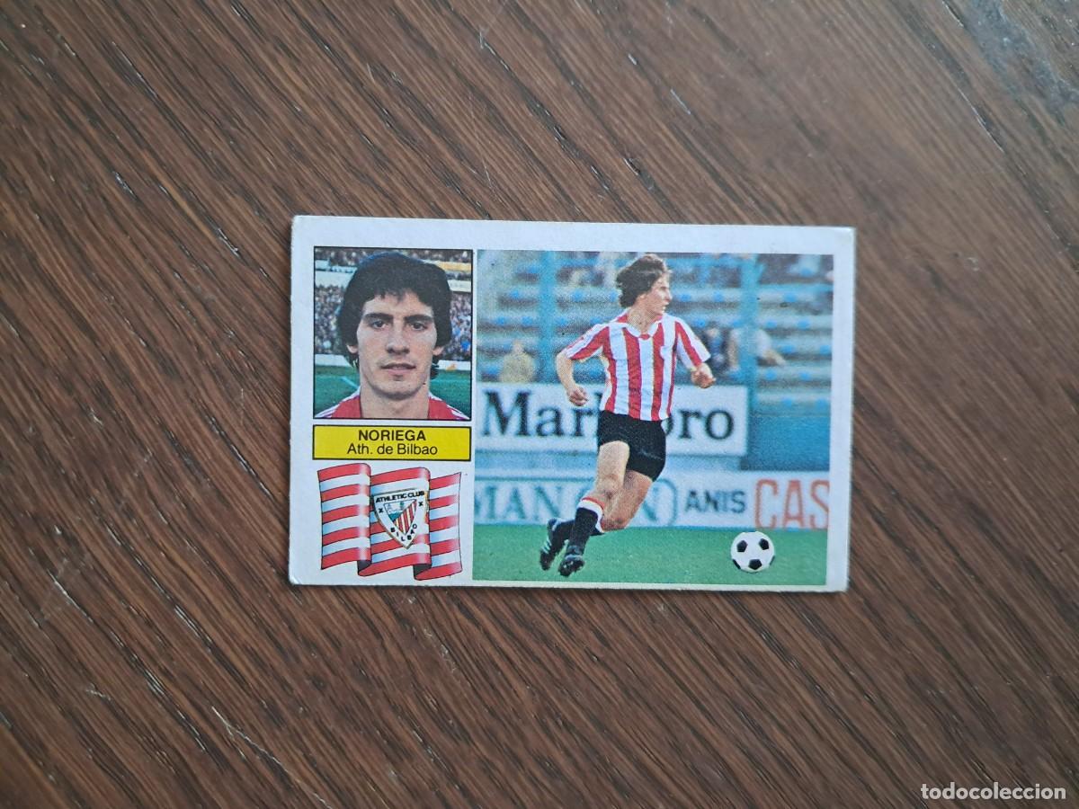 Cromos de f&uacute;tbol: cromo de futbol, edic. Este, liga 82-83, Noriega , Ath. Bilbao. sin pegar.