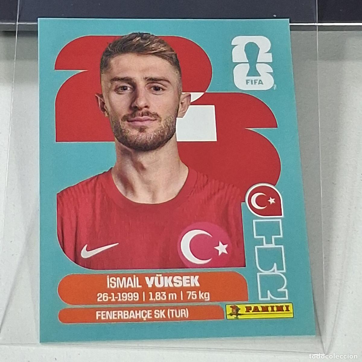 Cromos de f&uacute;tbol: B45 TUR10 İSMAİL Y&Uuml;KSEK 10 TURQU&Iacute;A TURQUEY TUR MUNDIAL FIFA WORLD CUP 2026 STICKER PANINI