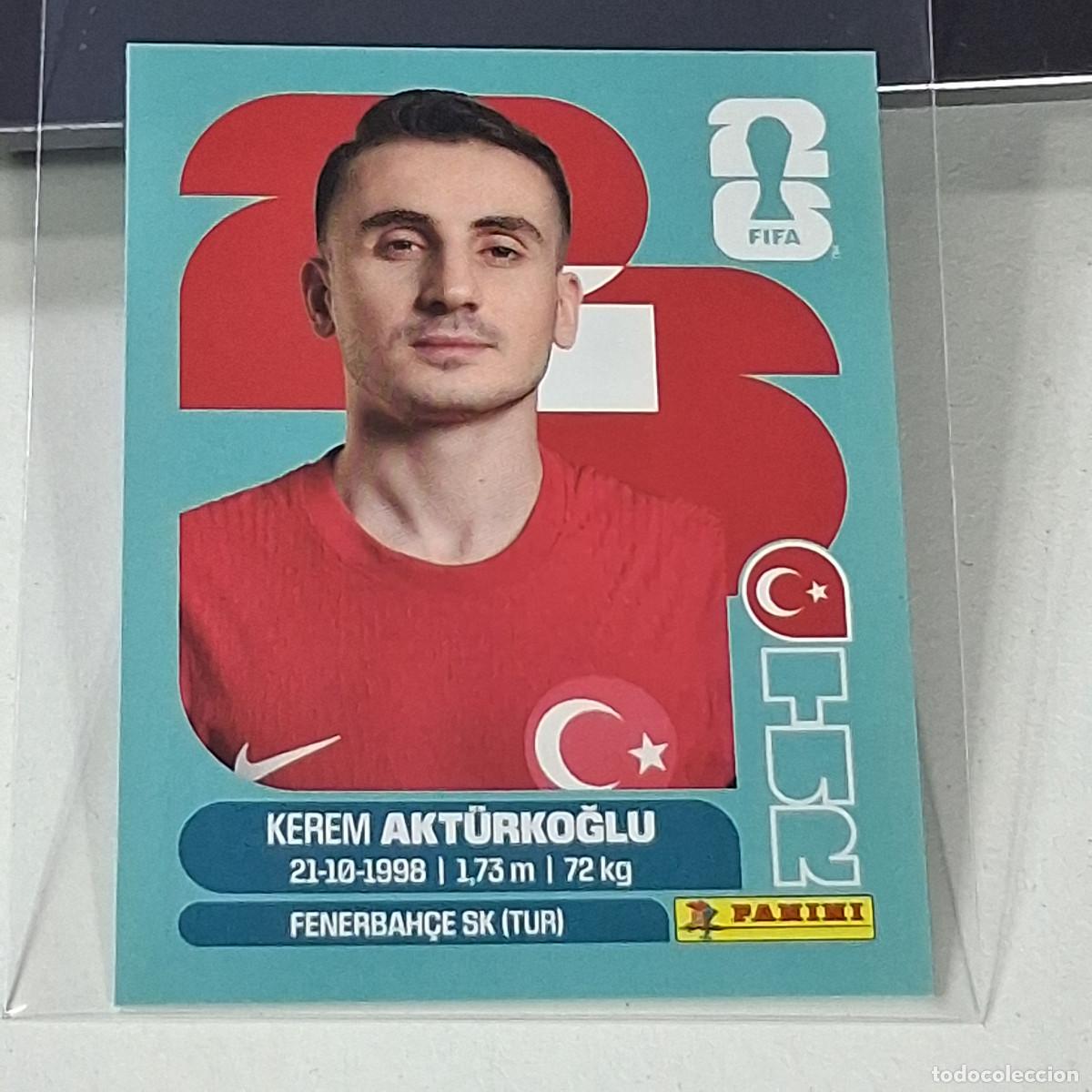 Cromos de f&uacute;tbol: B45 TUR 19 TUR19 KEREM ARTURKOGLU TURQUIA TURQUEY MUNDIAL FIFA WORLD CUP 2026 STICKER PANINI