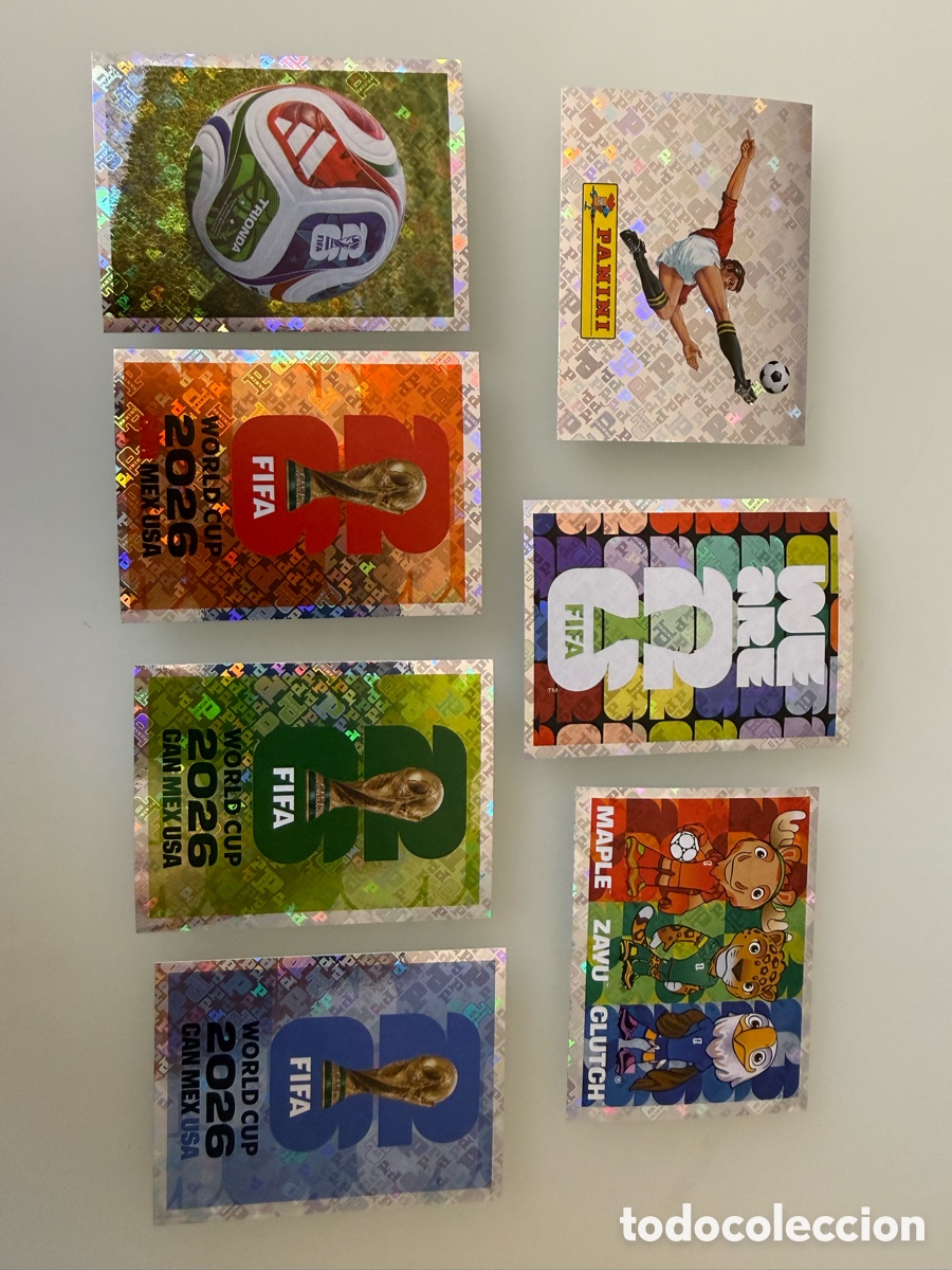 Cromos de f&uacute;tbol: Colecci&oacute;n de cromos brillantes de la Copa Mundial de la FIFA 2026 FWC LEER DESCRIPCI&Oacute;N