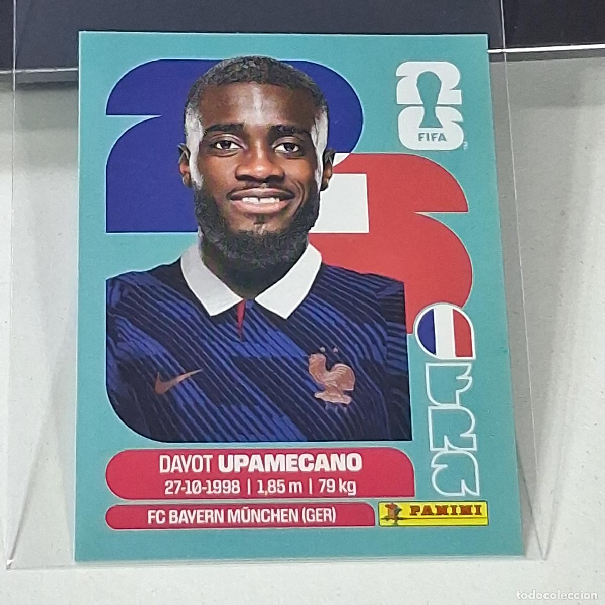 Cromos de f&uacute;tbol: B45 FRA 7 FRA7 DAYOT UPAMECANO FRANCIA FRANCE FRA MUNDIAL FIFA WORLD CUP 2026 STICKER PANINI