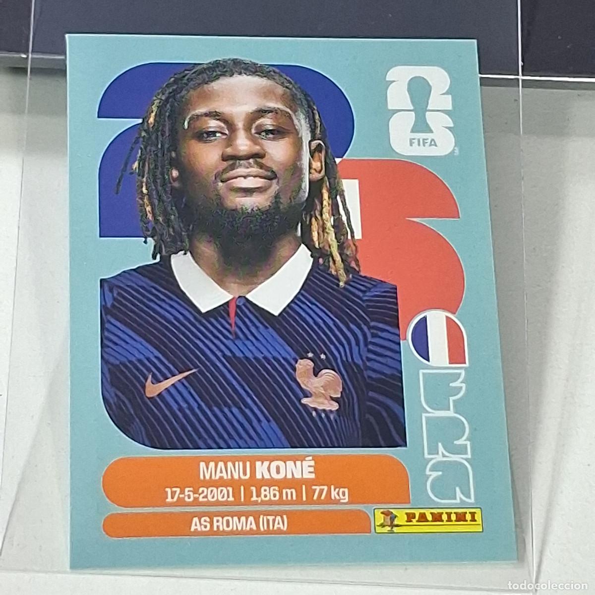 Cromos de f&uacute;tbol: B45 FRA 11 FRA11 MANU KONE FRANCIA FRANCE FRA MUNDIAL FIFA WORLD CUP 2026 STICKER PANINI