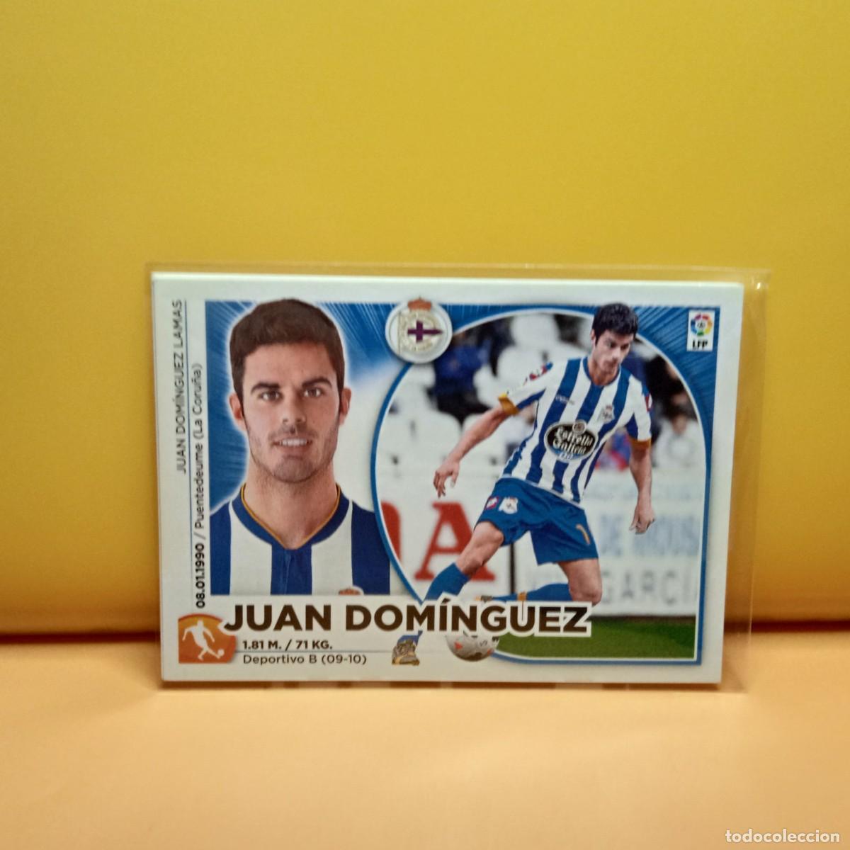 Cromos de f&uacute;tbol: EDICIONES ESTE 2014 2015 14 15 DEPORTIVO LA CORU&Ntilde;A JUAN DOM&Iacute;NGUEZ 10