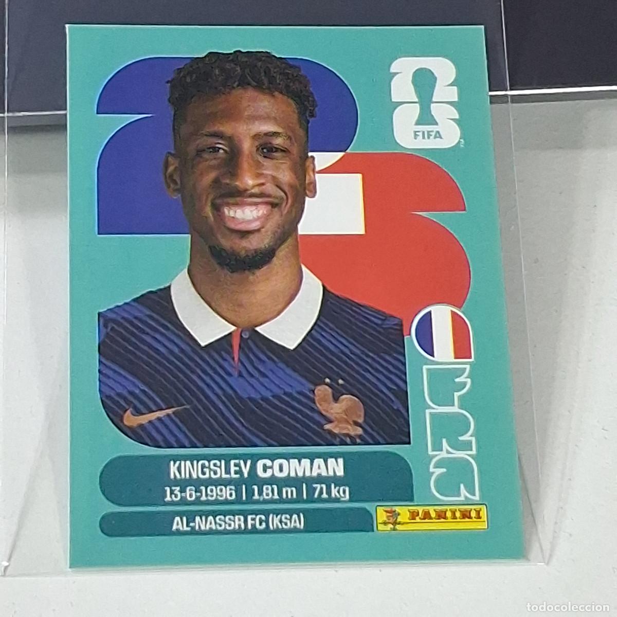 Cromos de f&uacute;tbol: B45 FRA18 KINGSLEY COMAN 18 FRANCIA FRANCE FRA MUNDIAL FIFA WORLD CUP 2026 STICKER PANINI