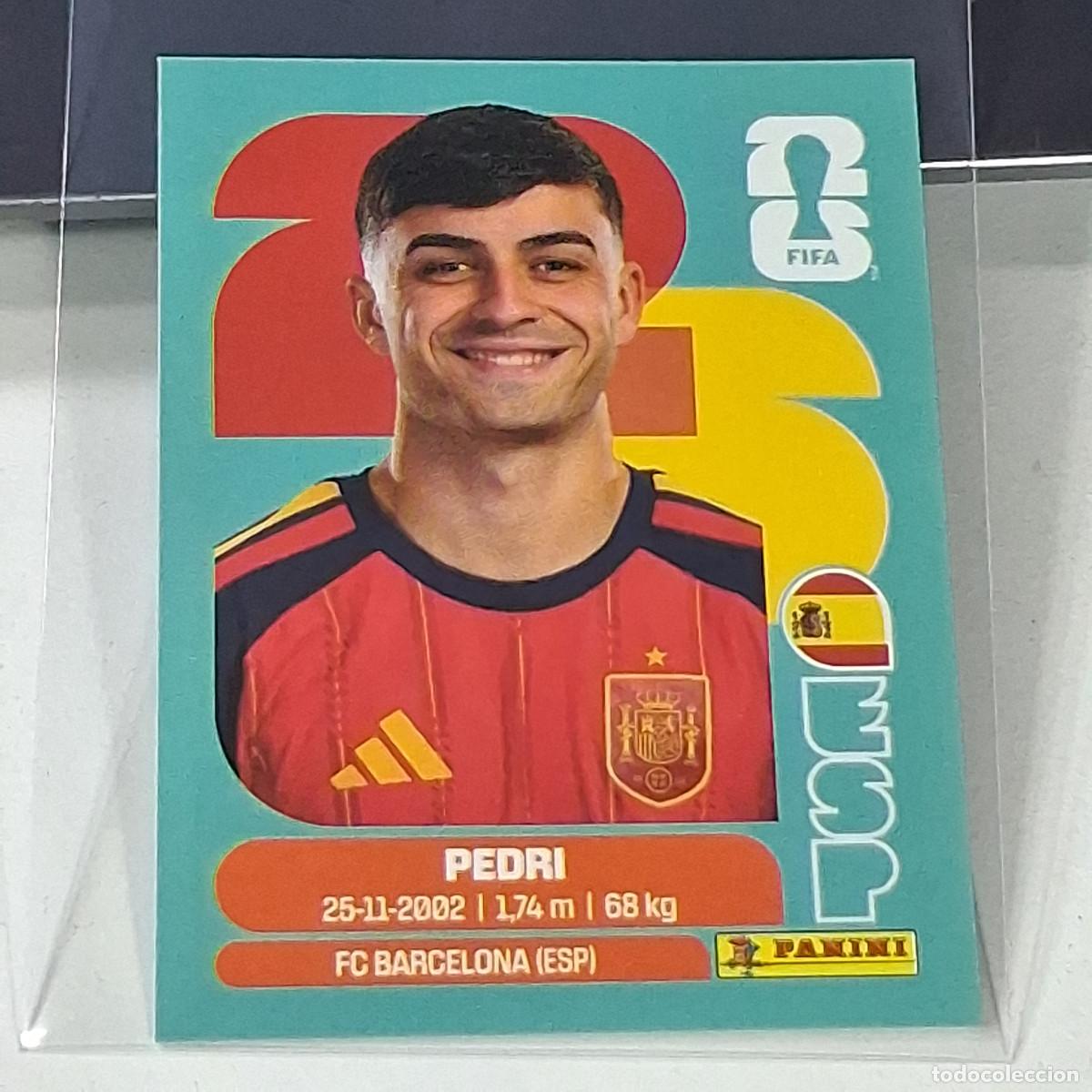 Cromos de f&uacute;tbol: B45 ESP11 PEDRI 11 ESPA&Ntilde;A ESP SPAIN MUNDIAL FIFA WORLD CUP 2026 STICKER PANINI