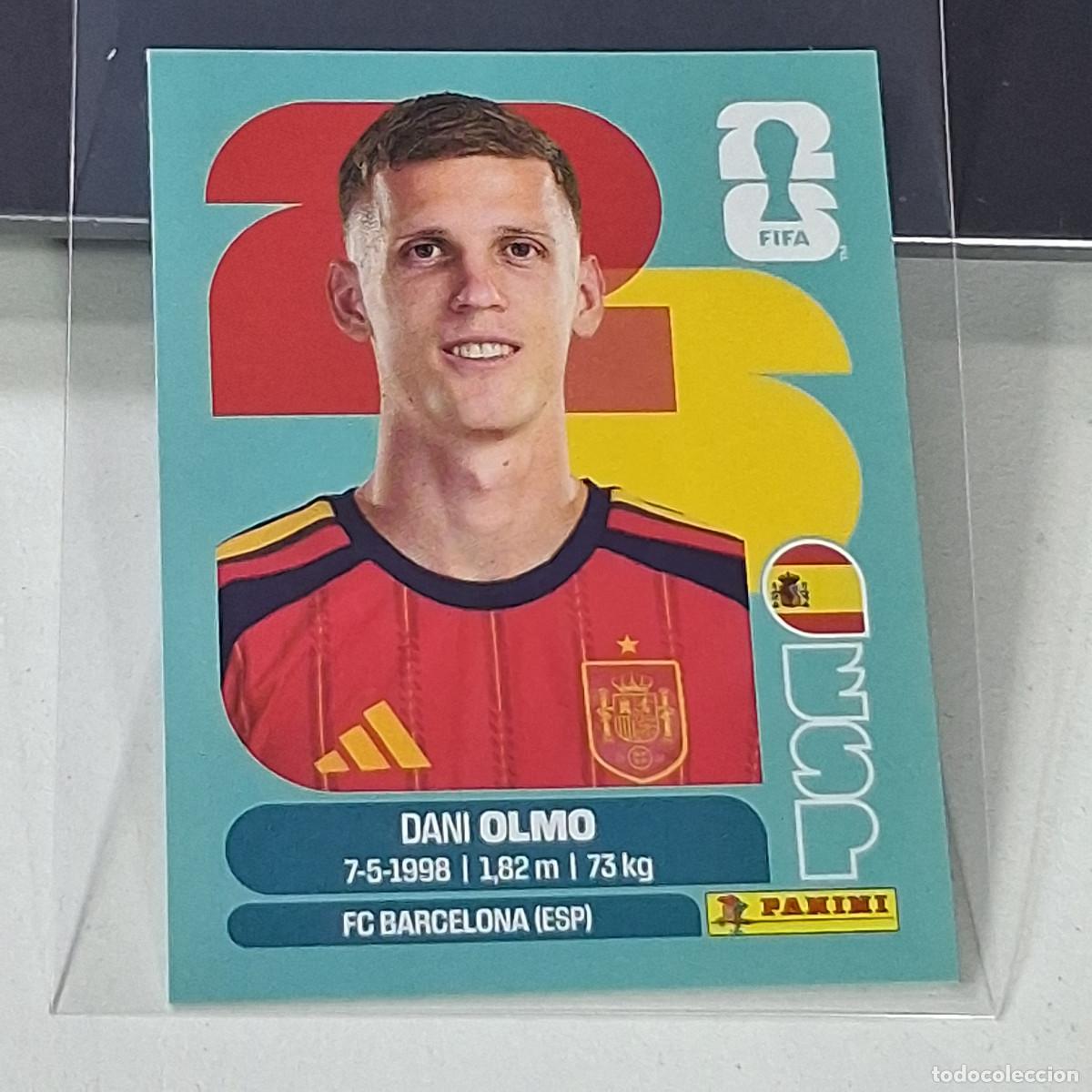 Cromos de f&uacute;tbol: B45 ESP 16 ESP16 DANI OLMO ESPA&Ntilde;A SPAIN ESP MUNDIAL FIFA WORLD CUP 2026 STICKER PANINI