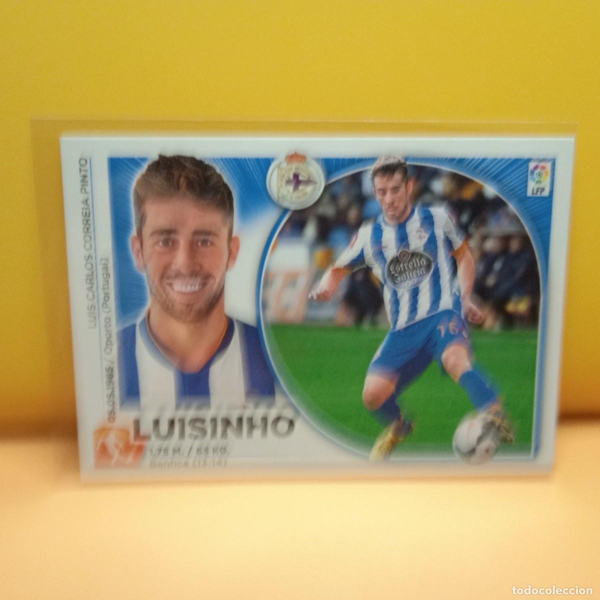 Cromos de f&uacute;tbol: EDICIONES ESTE 2014 2015 14 15 DEPORTIVO LA CORU&Ntilde;A LUISINHO 12