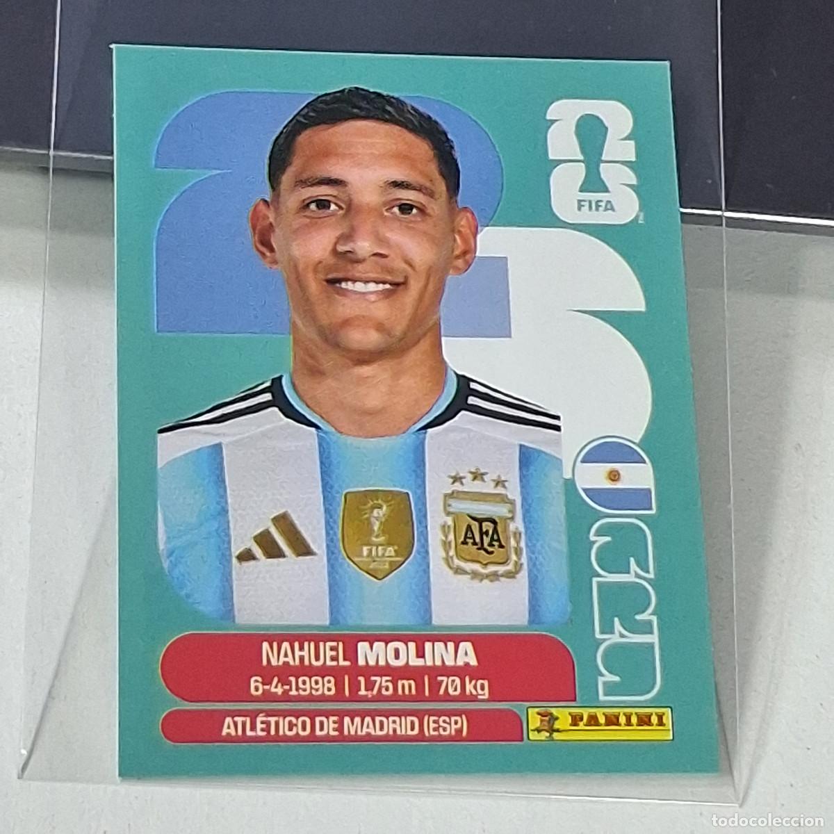 Cromos de f&uacute;tbol: B45 ARG3 NAHUEL MOLINA 3 ARGENTINA ARG MUNDIAL FIFA WORLD CUP 2026 STICKER PANINI
