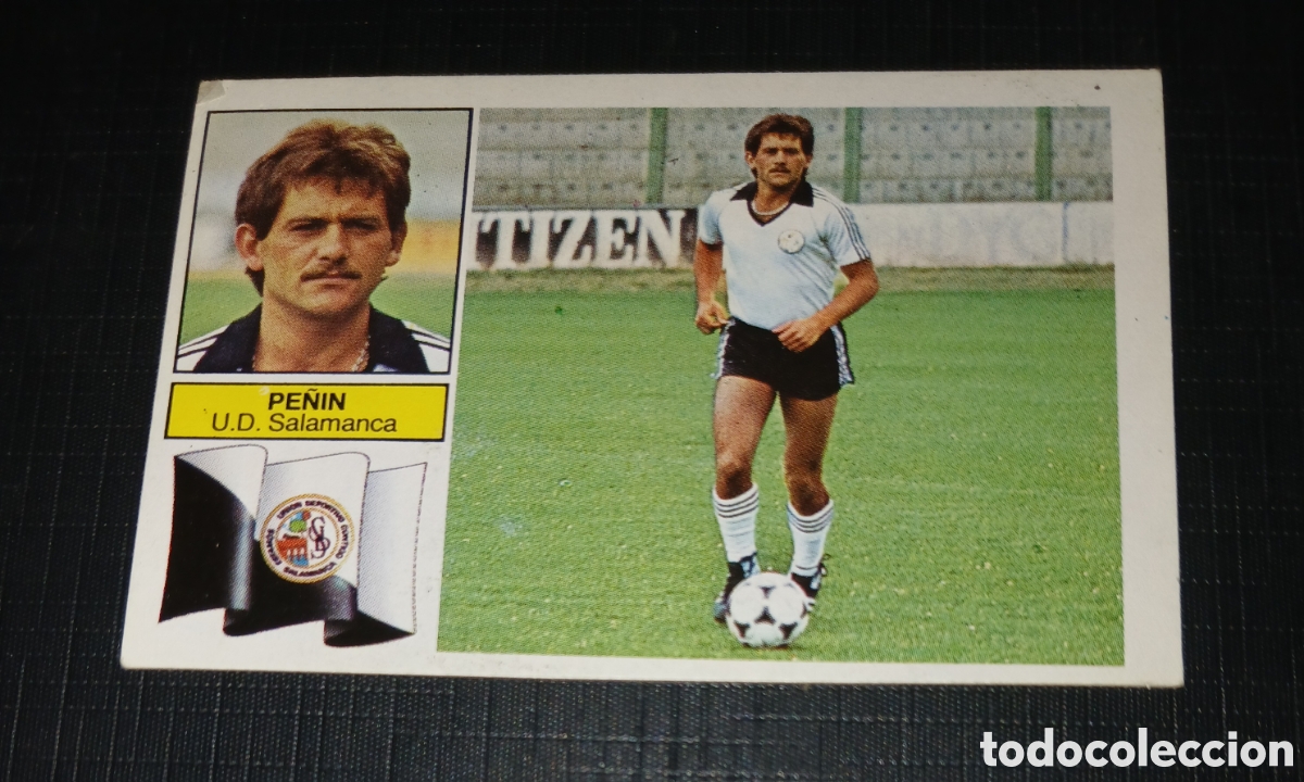 Cromos de f&uacute;tbol: Cromo Pedraza U.D. Salamanca Ed. Este Liga 1982 1983 82-83 Sin pegar, nunca pegado