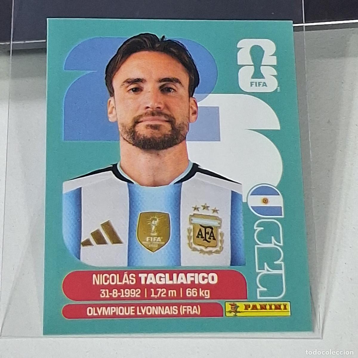 Cromos de f&uacute;tbol: B45 ARG6 NICOL&Aacute;S TAGLIAFICO ARG 6 ARGENTINA ARG MUNDIAL FIFA WORLD CUP 2026 STICKER PANINI