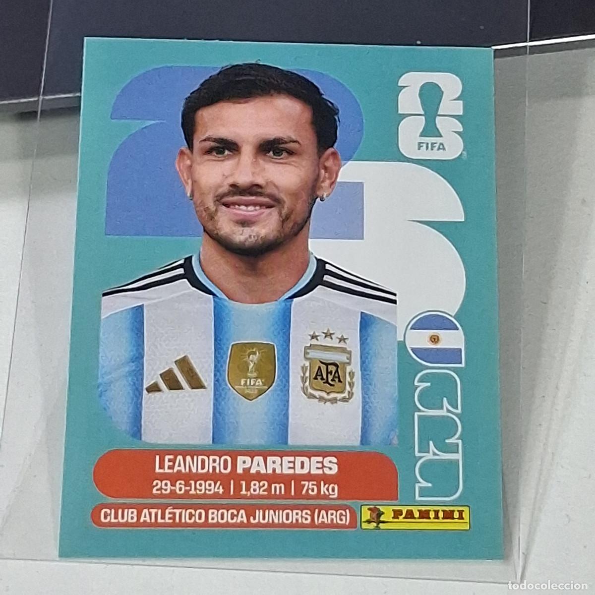 Cromos de f&uacute;tbol: B45 ARG12 LEANDRO PAREDES ARG 12 ARGENTINA MUNDIAL FIFA WORLD CUP 2026 STICKER PANINI