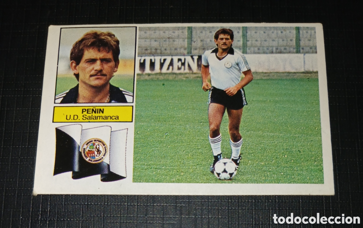 Cromos de f&uacute;tbol: Cromo Pedraza U.D. Salamanca Ed. Este Liga 1982 1983 82-83 Sin pegar, nunca pegado