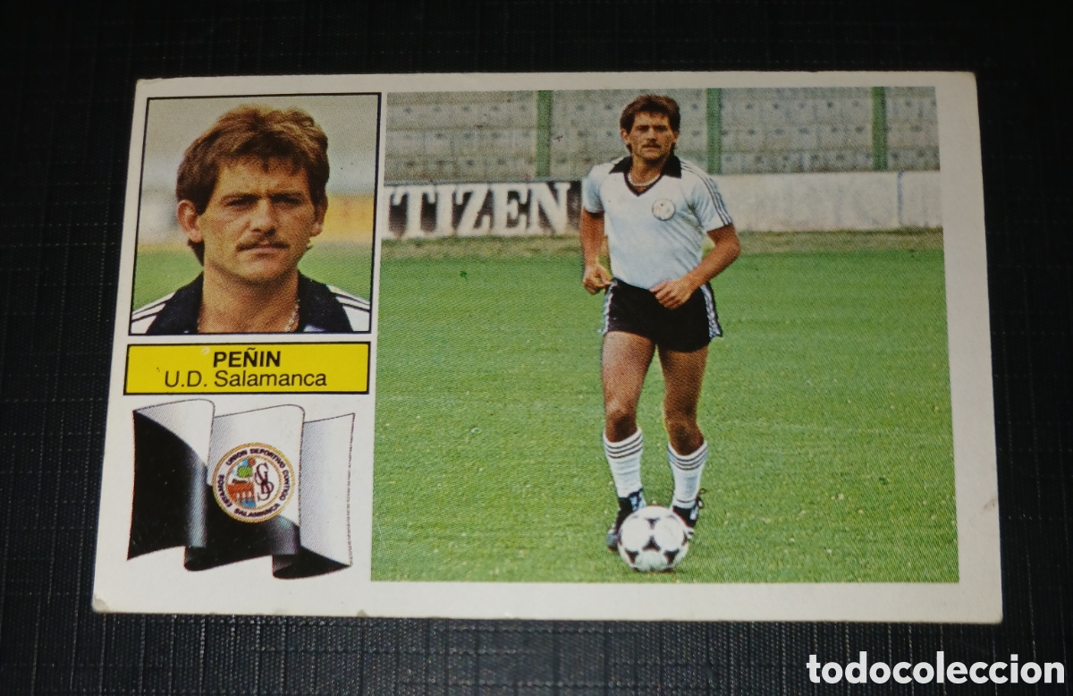 Cromos de f&uacute;tbol: Cromo Pedraza U.D. Salamanca Ed. Este Liga 1982 1983 82-83 Sin pegar, nunca pegado