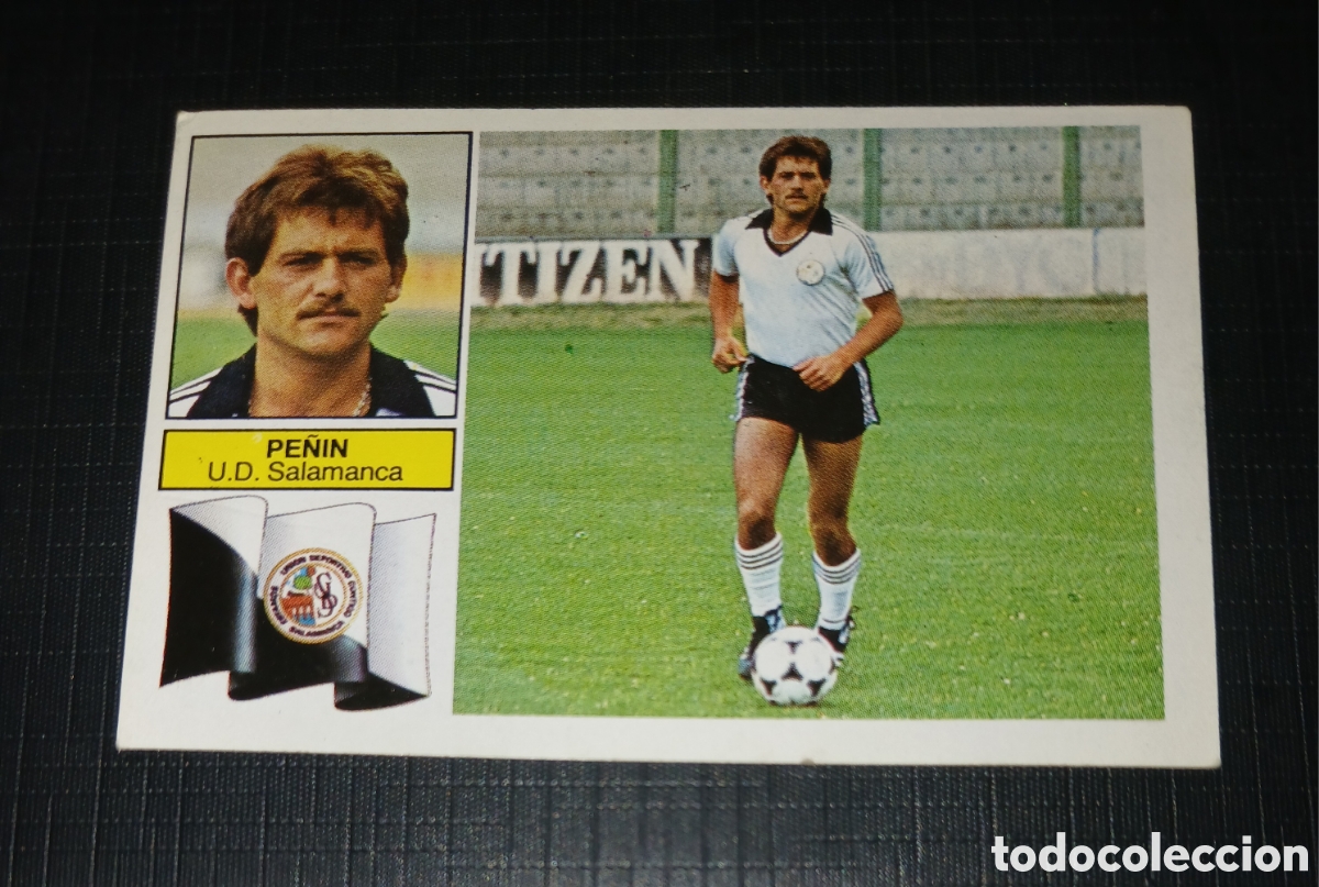Cromos de f&uacute;tbol: Cromo Pedraza U.D. Salamanca Ed. Este Liga 1982 1983 82-83 Sin pegar, nunca pegado