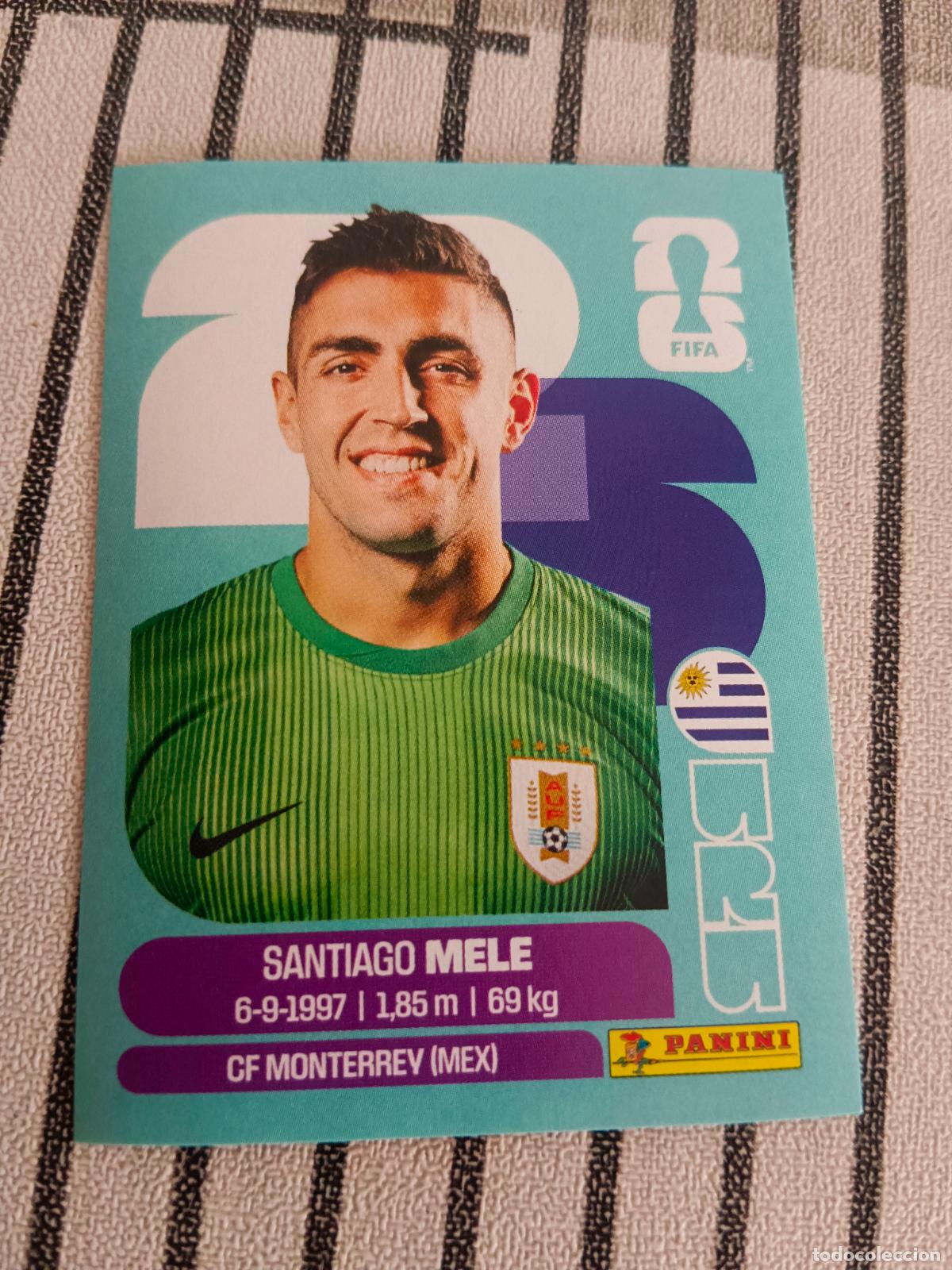 Cromos de f&uacute;tbol: MUNDIAL 2026 ESTADOS UNIDOS USA MEXICO MEJICO CANADA URU 3 URU3 SANTIAGO MELE URUGUAY FIFA