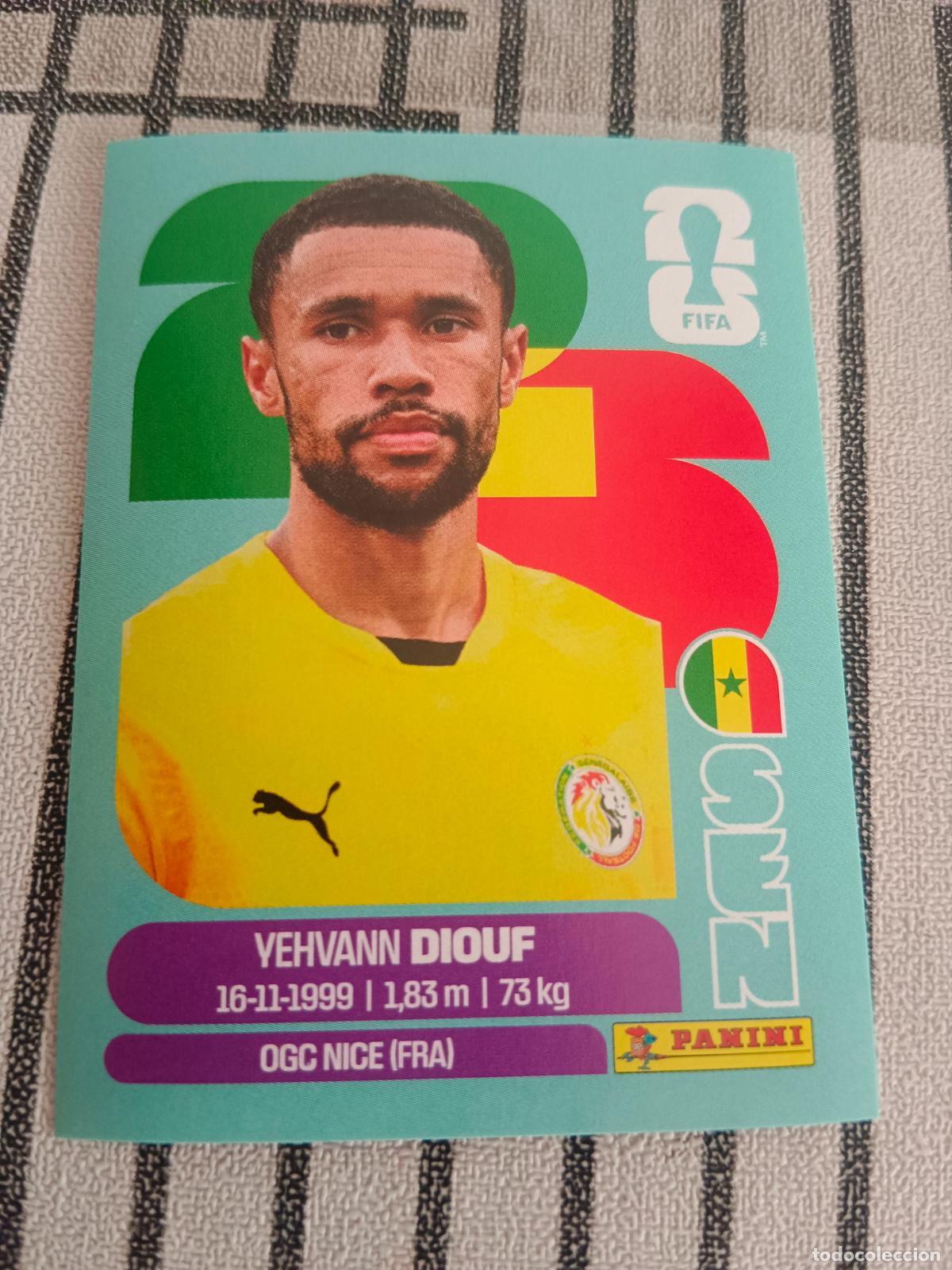 Cromos de f&uacute;tbol: MUNDIAL 2026 ESTADOS UNIDOS USA MEXICO MEJICO CANADA SEN 3 SEN3 YEHVANN DIOUF SENEGAL FIFA