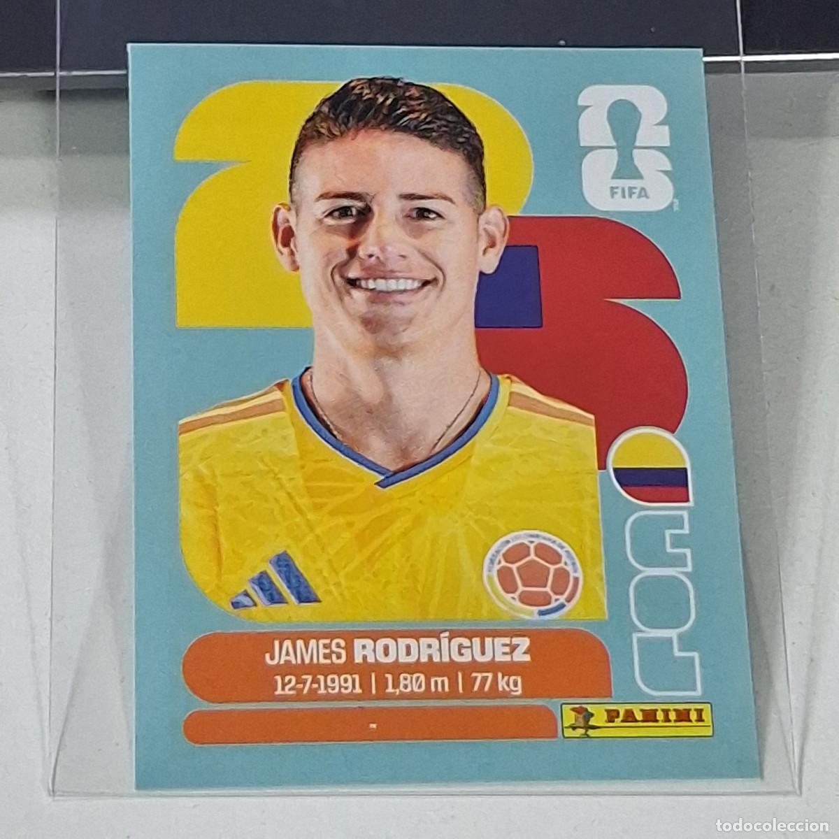 Cromos de f&uacute;tbol: B45 COL 14 COL14 JAMES RODR&Iacute;GUEZ COLOMBIA MUNDIAL FIFA WORLD CUP 2026 STICKER PANINI