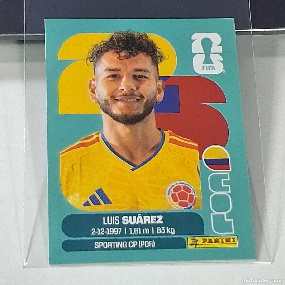 Cromos de f&uacute;tbol: B45 COL19 LUIS SU&Aacute;REZ 19 COLOMBIA COL MUNDIAL FIFA WORLD CUP 2026 STICKER PANINI