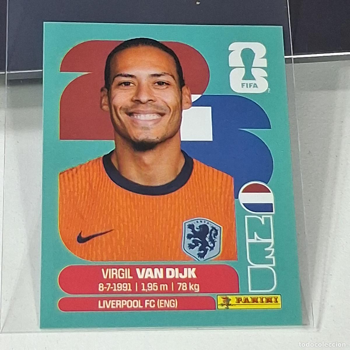 Cromos de f&uacute;tbol: B45 NED3 VIRGIL VAN DIJK 3 NED PA&Iacute;SES BAJOS HOLANDA MUNDIAL FIFA WORLD CUP 2026 STICKER PANINI