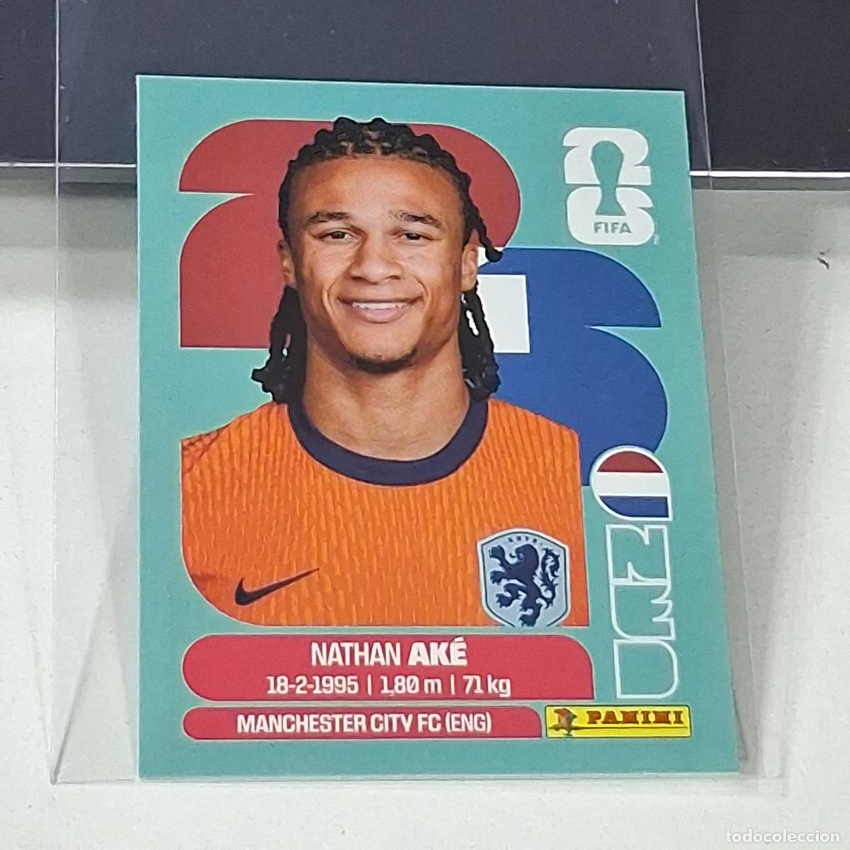 Cromos de f&uacute;tbol: B45 NED7 NATHAN AK&Eacute; 7 PA&Iacute;SES BAJOS HOLANDA NED MUNDIAL FIFA WORLD CUP 2026 STICKER PANINI