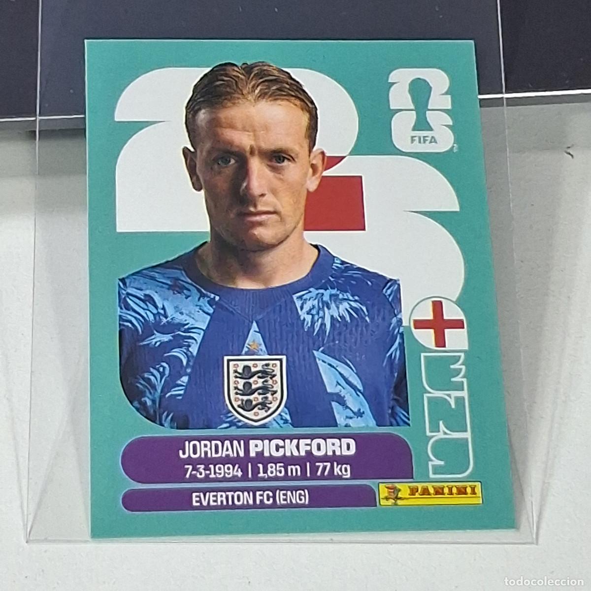 Cromos de f&uacute;tbol: B45 ENG 2 ENG2 JORDAN PICKFORD INGLATERRA ENGLAND ENG MUNDIAL FIFA WORLD CUP 2026 STICKER PANINI