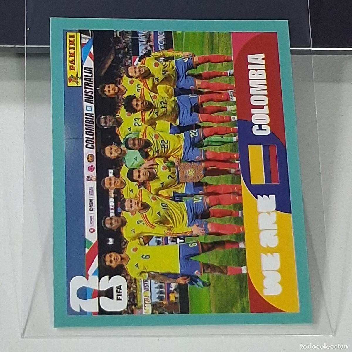 Fu&szlig;ball-Sticker: B45 COL13 TEAM PHOTO EQUIPO 13 COLOMBIA COL MUNDIAL FIFA WORLD CUP 2026 STICKER PANINI