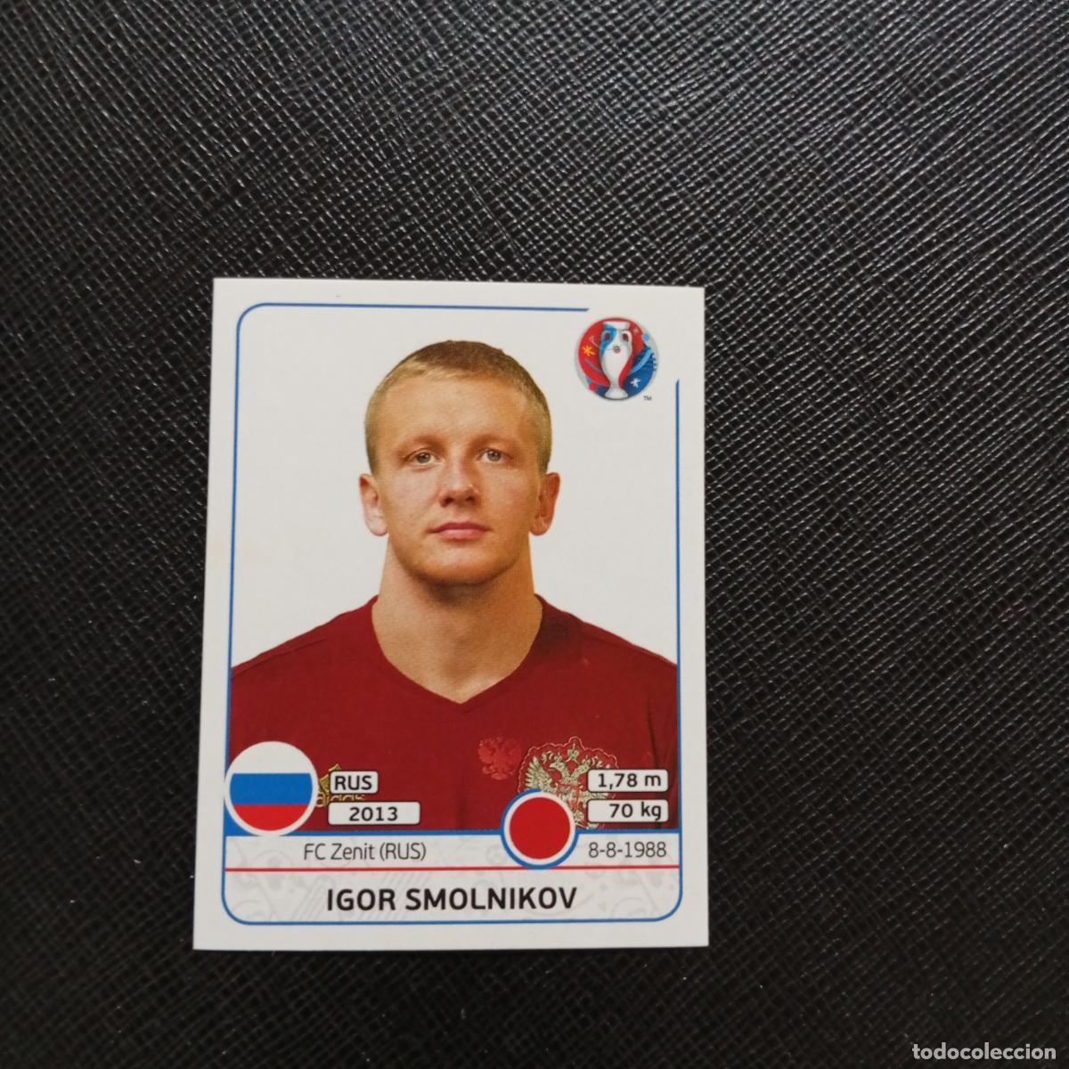 Fu&szlig;ball-Sticker: 167 IGOR SMOLNIKOV RUSIA PANINI EURO EUROCOPA FRANCIA 2016 CROMO FUTBOL 16 - SIN PEGAR