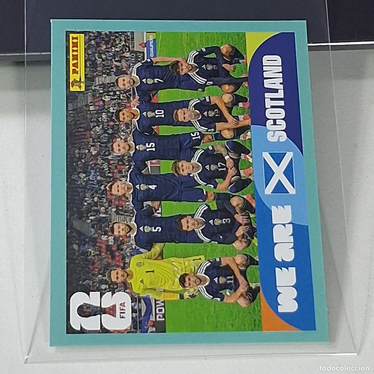 Fu&szlig;ball-Sticker: B45 SCO 13 SCO13 PLANTILLA ESCOCIA TEAM SCOTLAND SCO MUNDIAL FIFA WORLD CUP 2026 STICKER PANINI