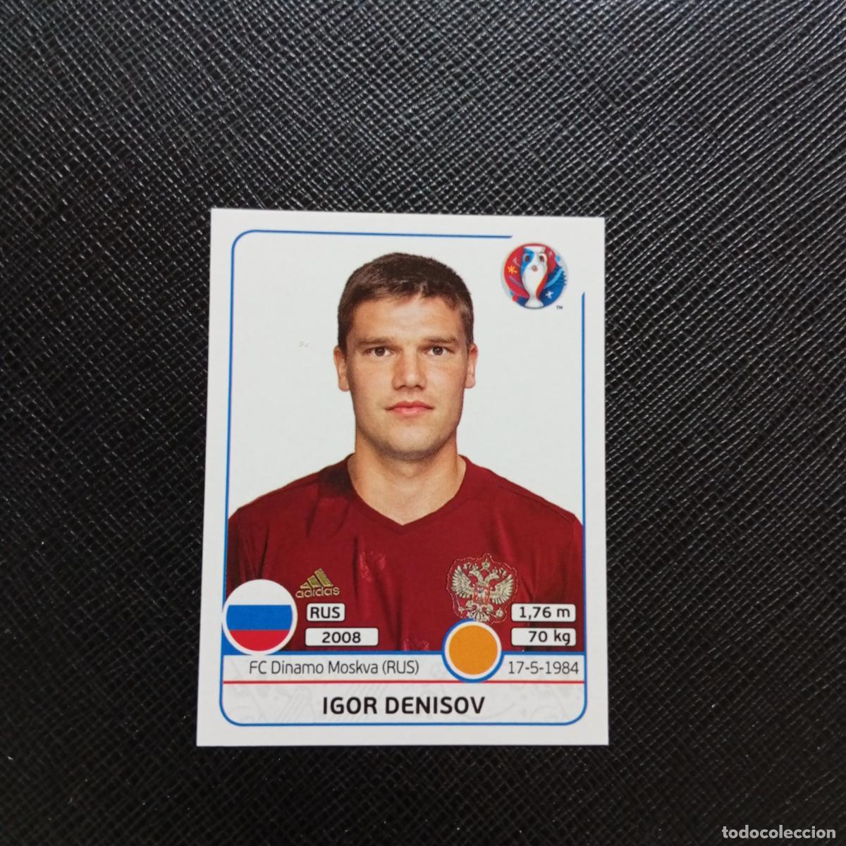 Fu&szlig;ball-Sticker: 170 IGOR DENISOV RUSIA PANINI EURO EUROCOPA FRANCIA 2016 CROMO FUTBOL 16 - SIN PEGAR