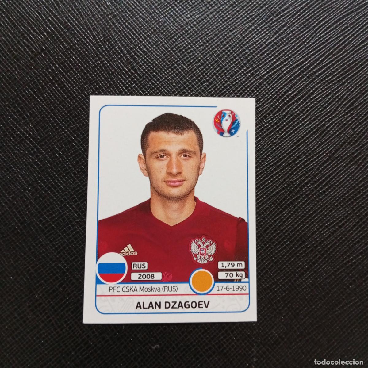 Cartes &agrave; collectionner de Football: 171 ALAN DZAGOEV RUSIA PANINI EURO EUROCOPA FRANCIA 2016 CROMO FUTBOL 16 - SIN PEGAR B