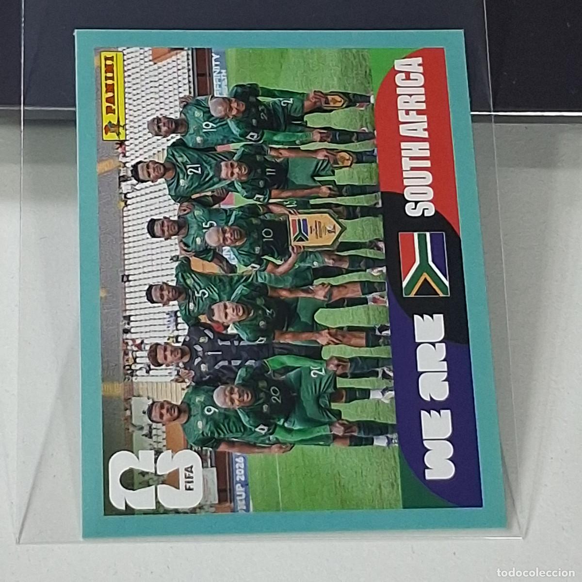Cromos de Futebol: B45 RSA13 TEAM PHOTO EQUIPO 13 SUD&Aacute;FRICA RSA SOUTH AFRIKA MUNDIAL FIFA WORLD CUP 2026 STICKER PANIN