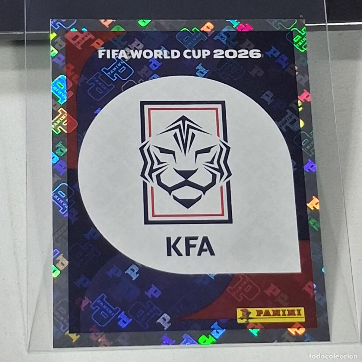 Cromos de f&uacute;tbol: B45 KOR 1 KOR1 ESCUDO LOGO BADGE COREA DEL SUR KOREA MUNDIAL FIFA WORLD CUP 2026 STICKER PANINI