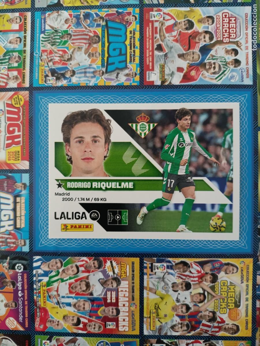 Cromos de f&uacute;tbol: LIGA ESTE 2026 2027 REAL BETIS N&ordm; 17 RIQUELME