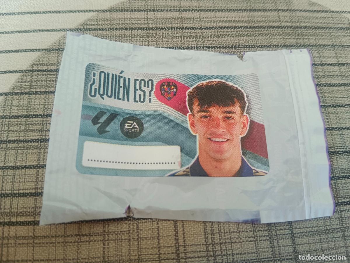 Cromos de f&uacute;tbol: TEMPORADA 2026 2027 26 27 CHICLE QUIEN ES LEVANTE ESTE