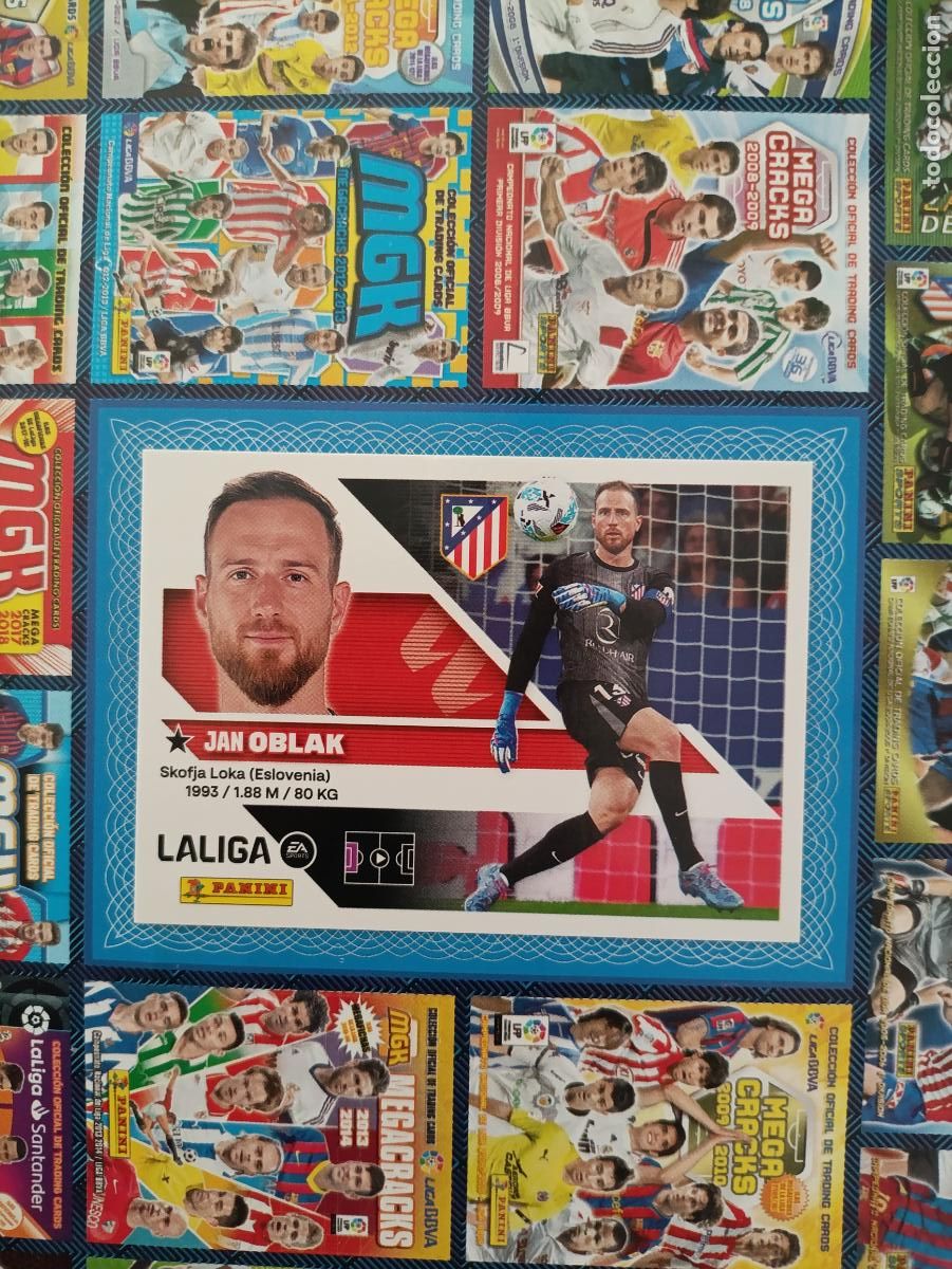 Cromos de f&uacute;tbol: LIGA ESTE 2026 2027 ATL&Egrave;TICO DE MADRID N&ordm; 3 OBLAK