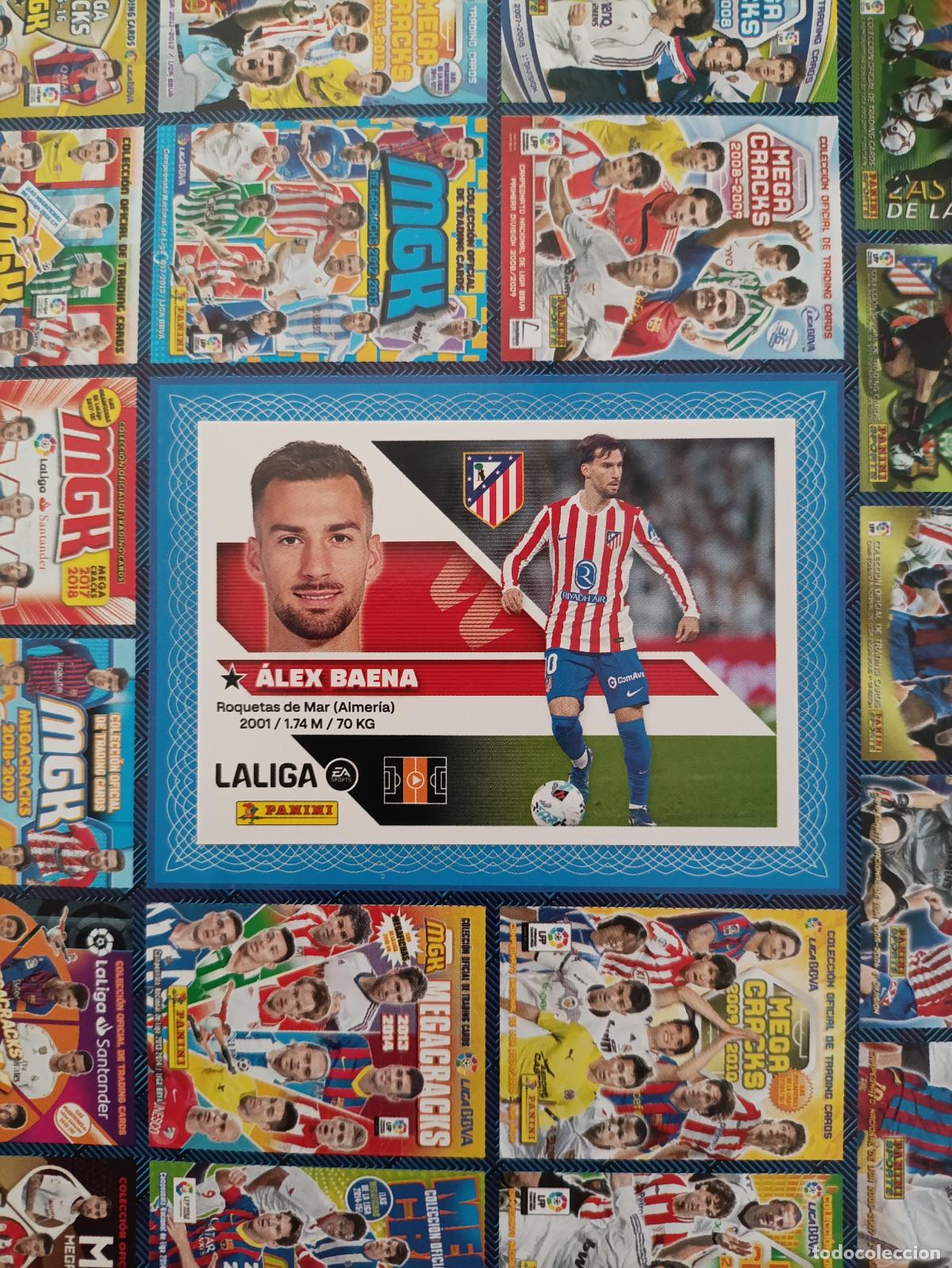 Cromos de f&uacute;tbol: LIGA ESTE 2026 2027 ATL&Egrave;TICO DE MADRID N&ordm; 15 &Agrave;LEX BAENA