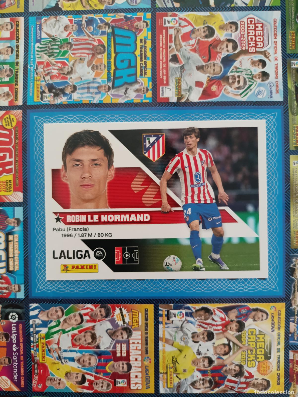 Cromos de f&uacute;tbol: LIGA ESTE 2026 2027 ATL&Egrave;TICO DE MADRID N&ordm; 8A LE NORMAND