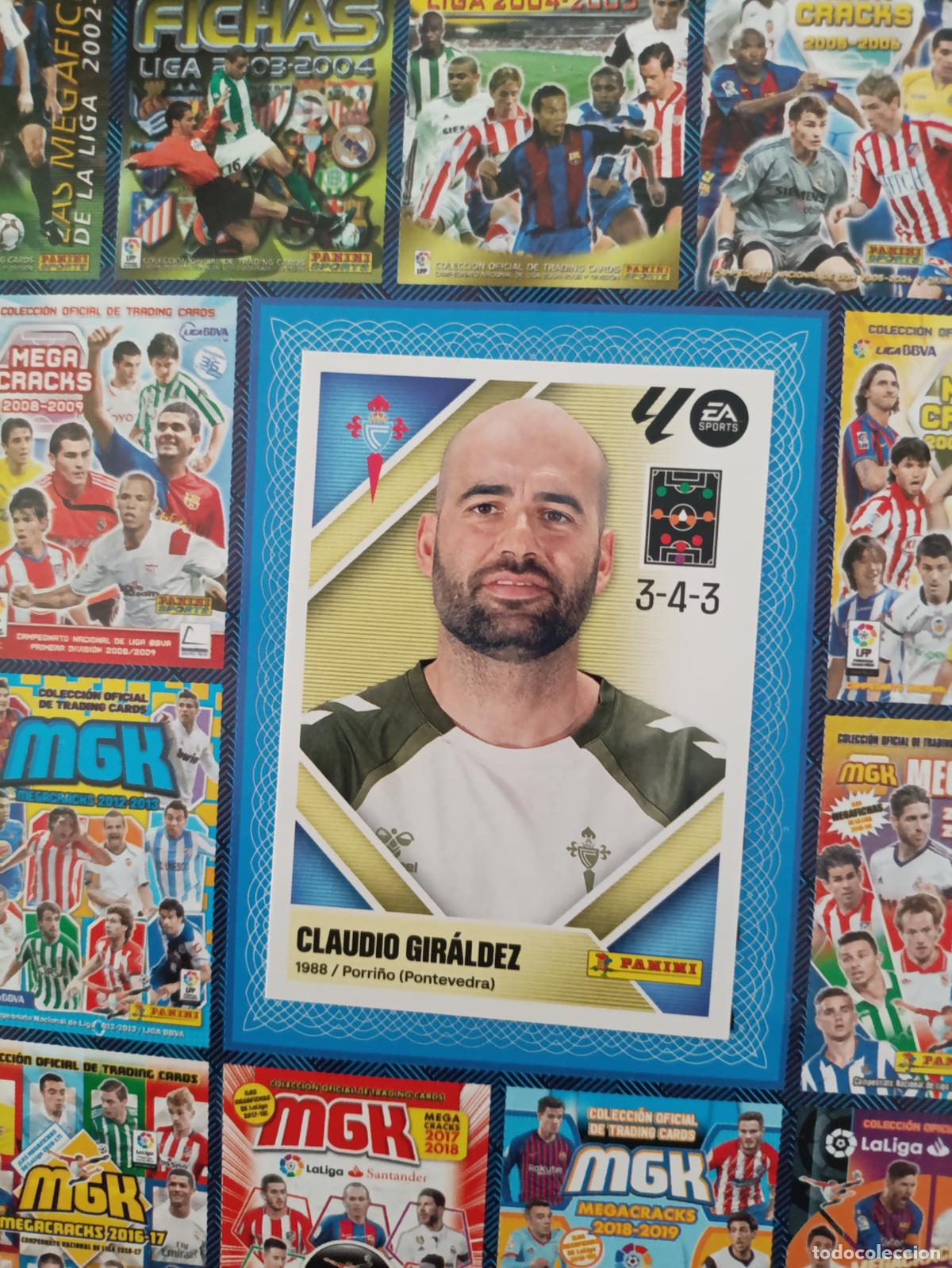 Cromos de f&uacute;tbol: LIGA ESTE 2026 2027 CELTA DE VIGO N&ordm; 2 CLAUDIO GIR&Aacute;LDEZ