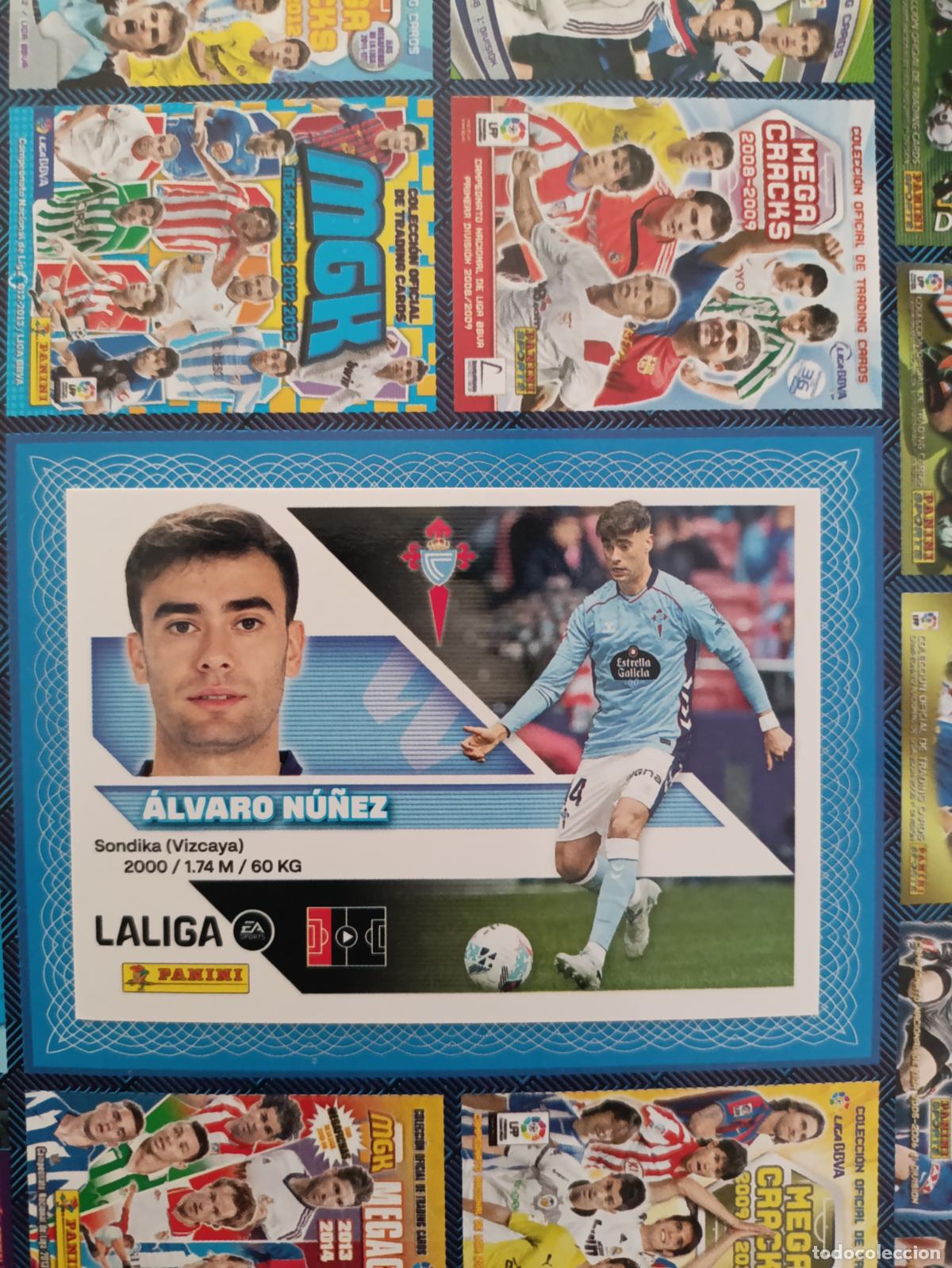 Cromos de f&uacute;tbol: LIGA ESTE 2026 2027 CELTA DE VIGO N&ordm; 5 &Agrave;LVARO N&Uacute;&Ntilde;EZ