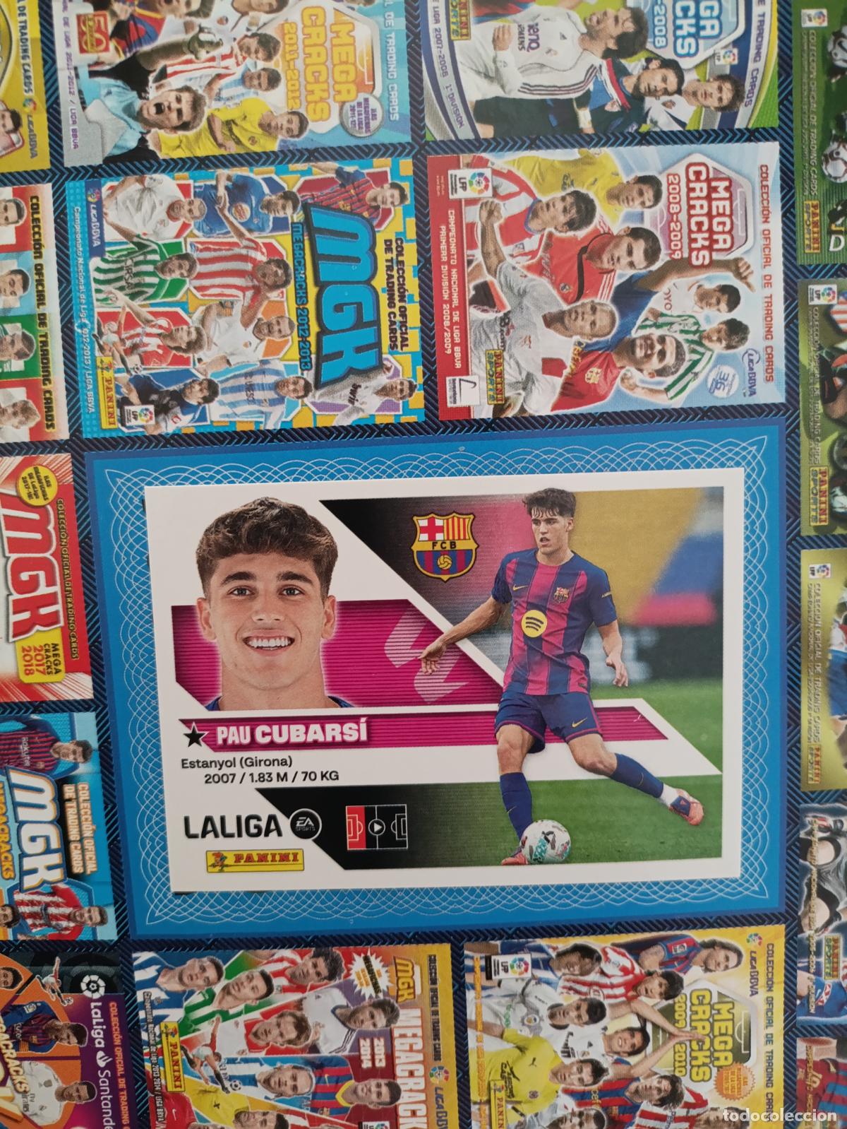 Cromos de f&uacute;tbol: LIGA ESTE 2026 2027 FC BARCELONA N&ordm; 7 CUBARS&Iacute;
