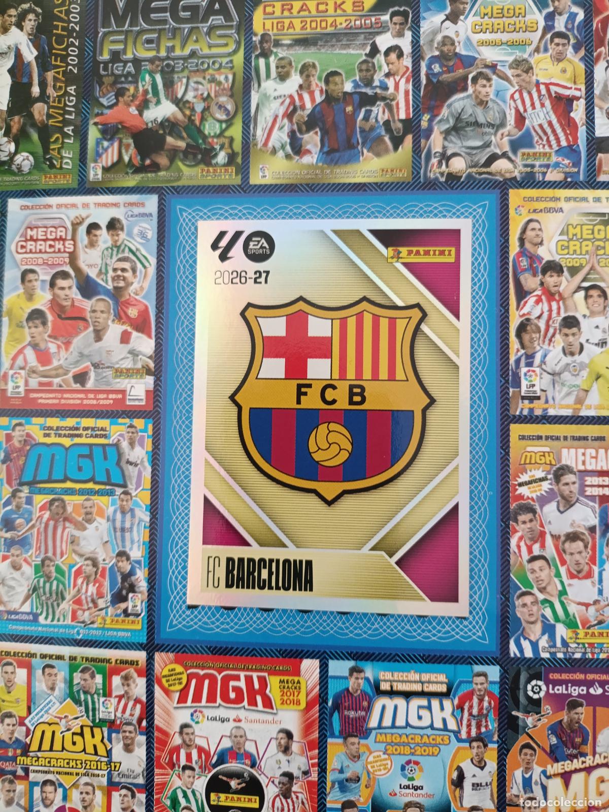 Cromos de f&uacute;tbol: LIGA ESTE 2026 2027 FC BARCELONA N&ordm; 1 ESCUDO
