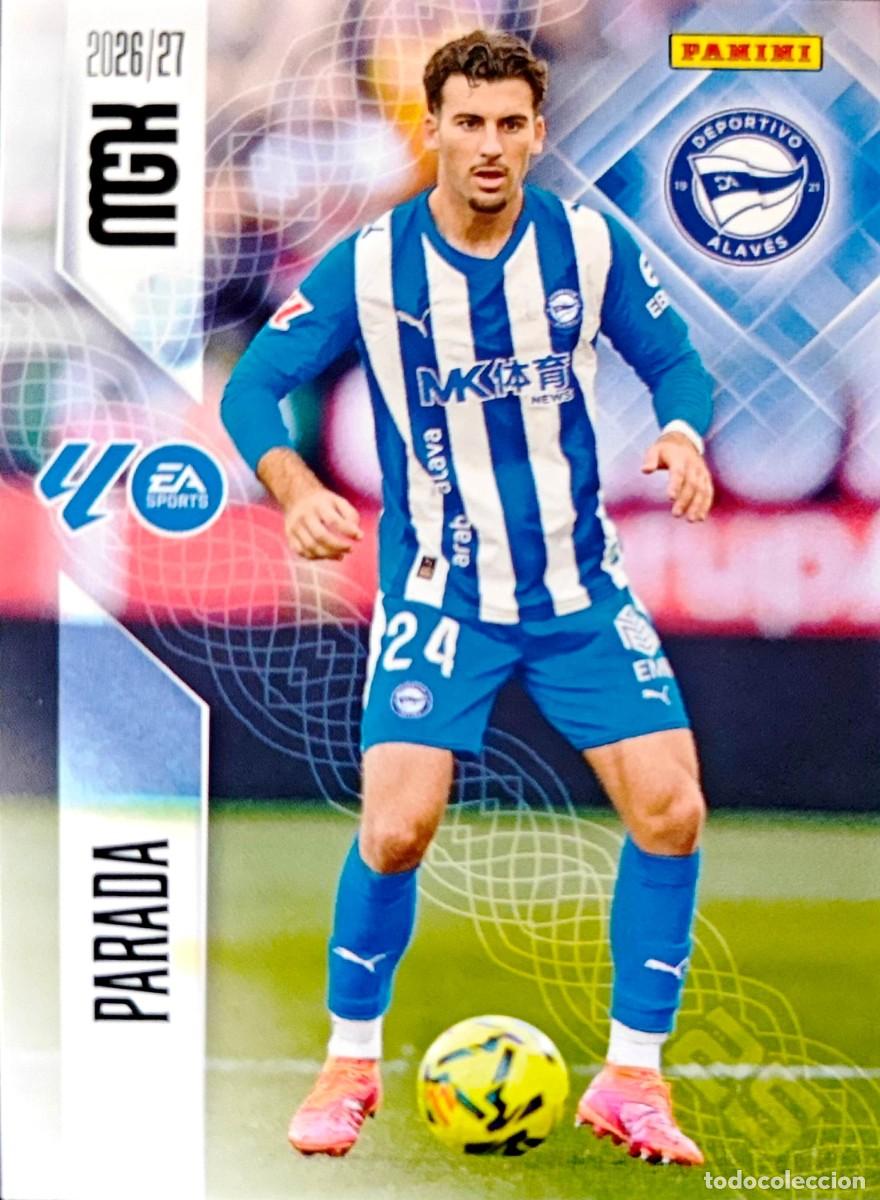 Cromos de f&uacute;tbol: 25 Victor Parada - Deportivo Alaves - PANINI Megacracks MGK 2026 2027 26 27