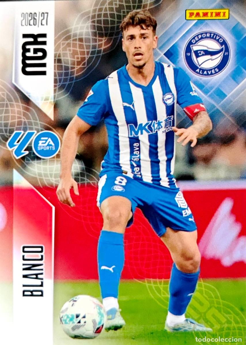 Cromos de f&uacute;tbol: 28 Antonio Blanco - Deportivo Alaves - PANINI Megacracks MGK 2026 2027 26 27
