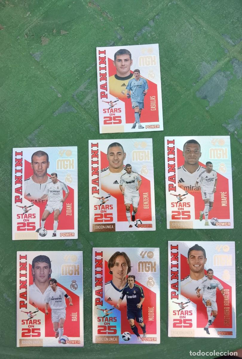 Cromos de f&uacute;tbol: Lote real Madrid megacracks 2026 2027