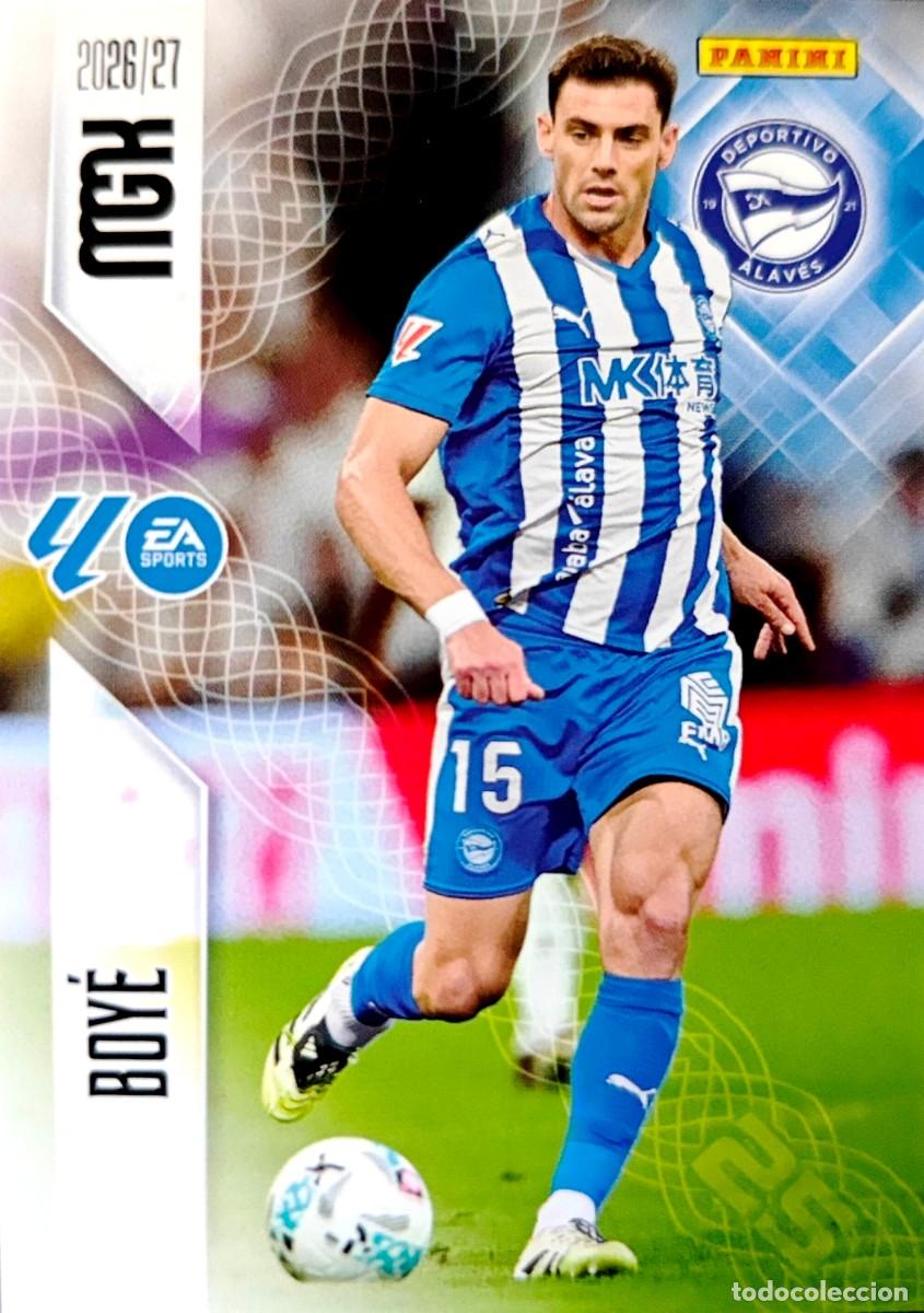 Cromos de f&uacute;tbol: 36 Lucas Boye - Deportivo Alaves - PANINI Megacracks MGK 2026 2027 26 27