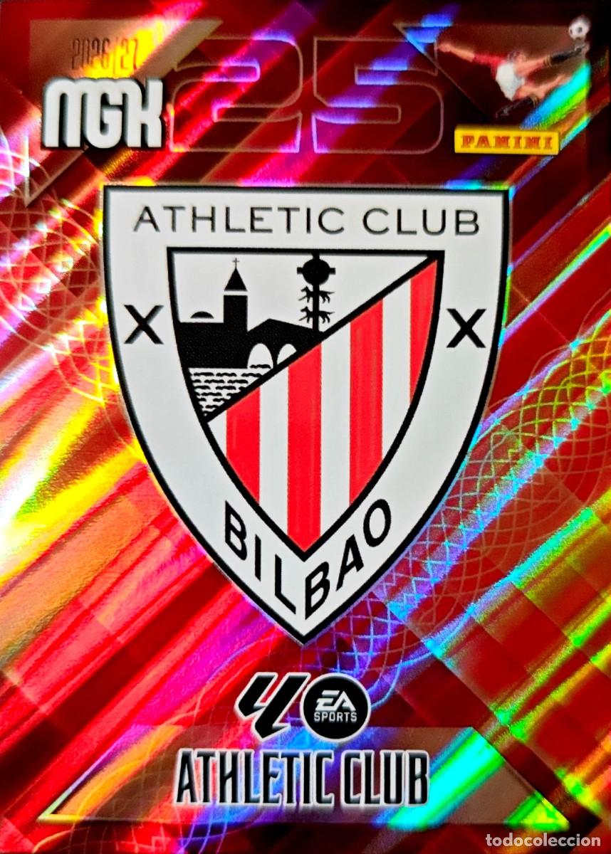 Cromos de f&uacute;tbol: 37 Escudo - Athletic Club Bilbao - PANINI Megacracks MGK 2026 2027 26 27