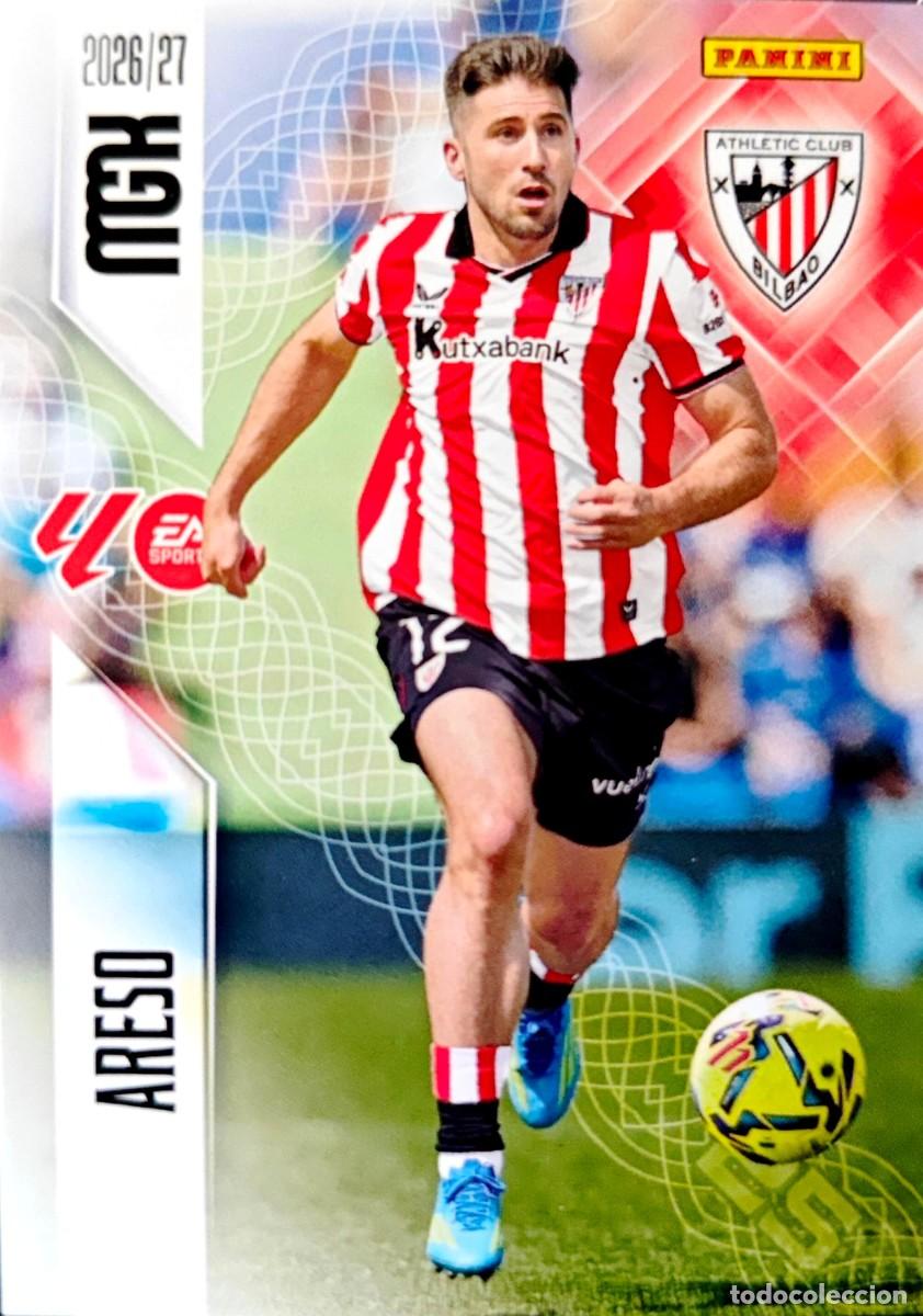 Cromos de f&uacute;tbol: 40 Jesus Areso - Athletic Club Bilbao - PANINI Megacracks MGK 2026 2027 26 27
